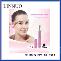 Battery operated electric eyebrows trimmer for women